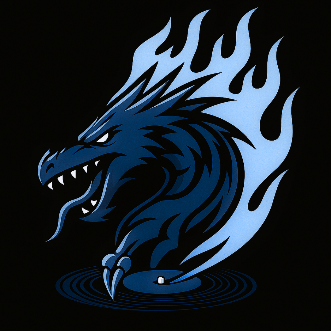 DJ BluDragon Logo